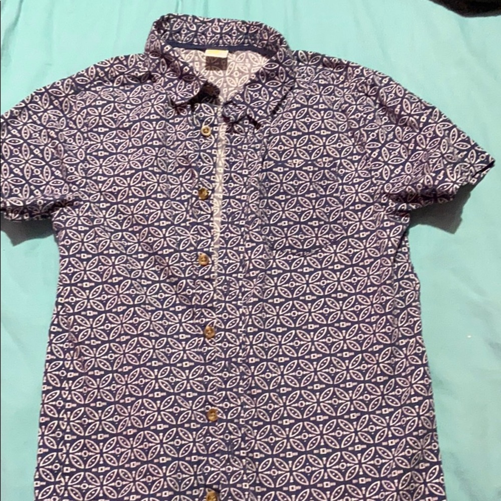 EUC crazy 8 big boys size large button down shirt
